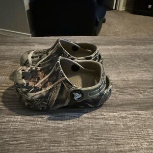 Kids Camouflage Crocs
